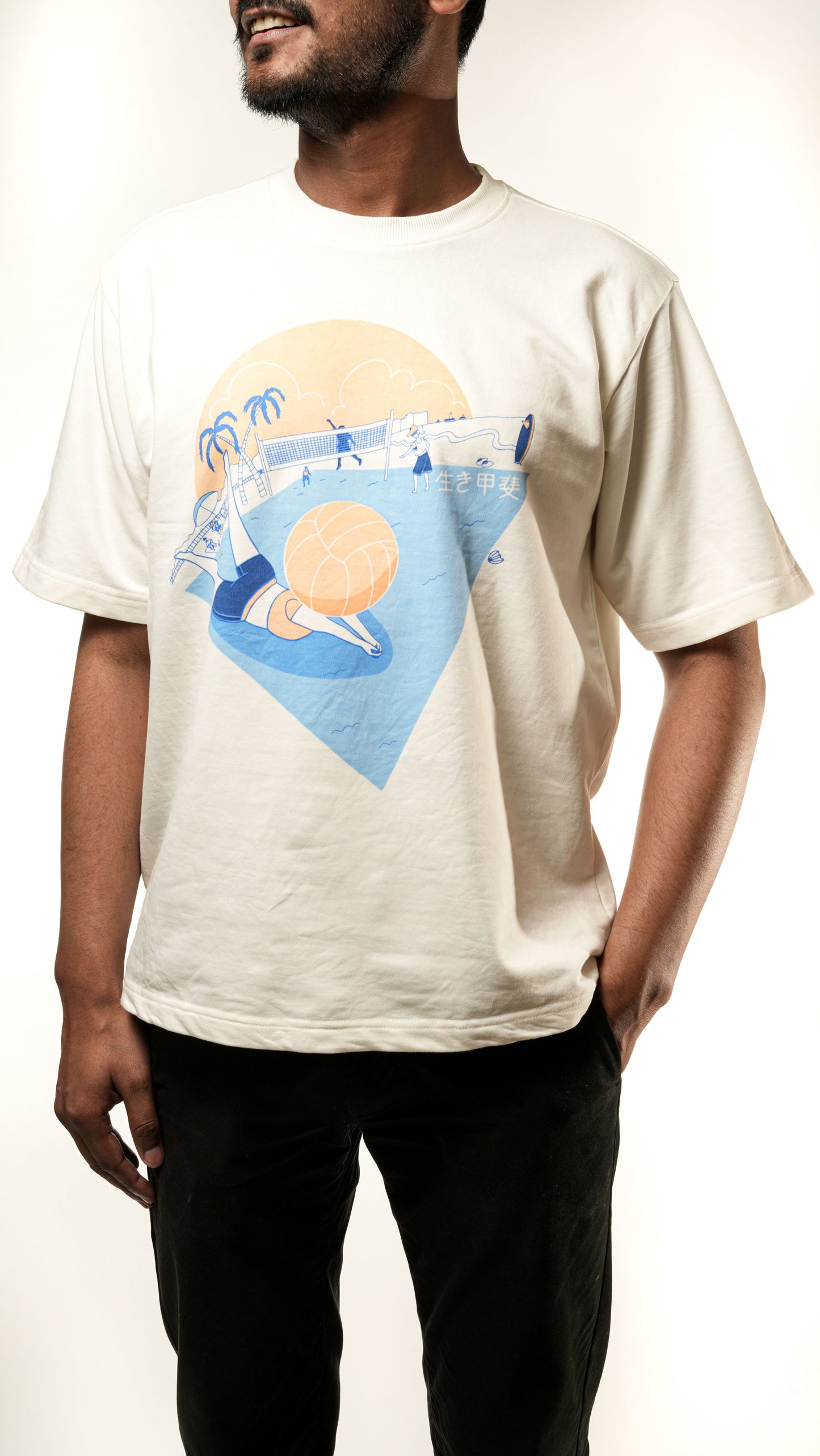 Oversized T Shirt Ikigai - Men